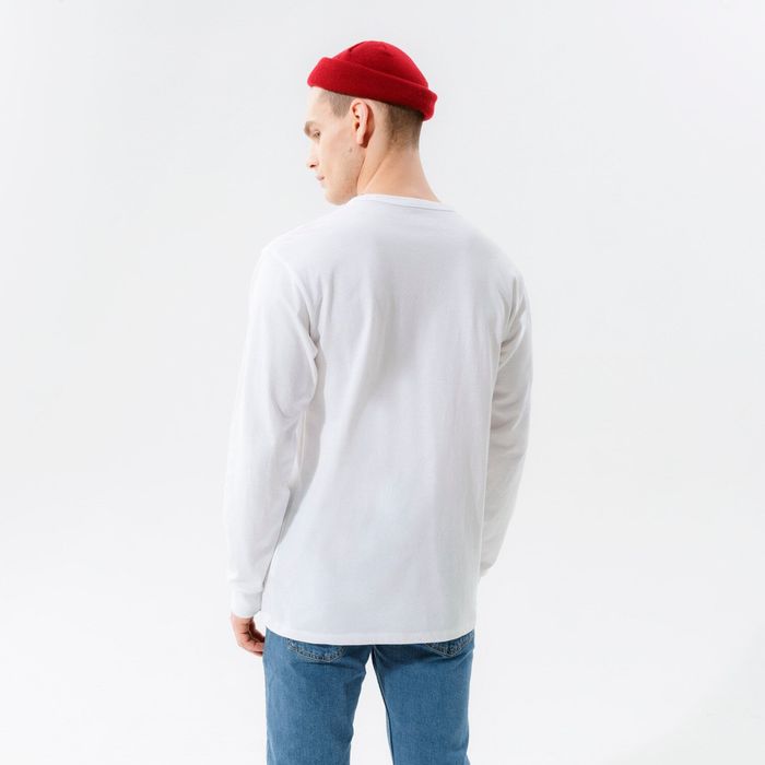 T-shirt z długim rękawem biały Vans S