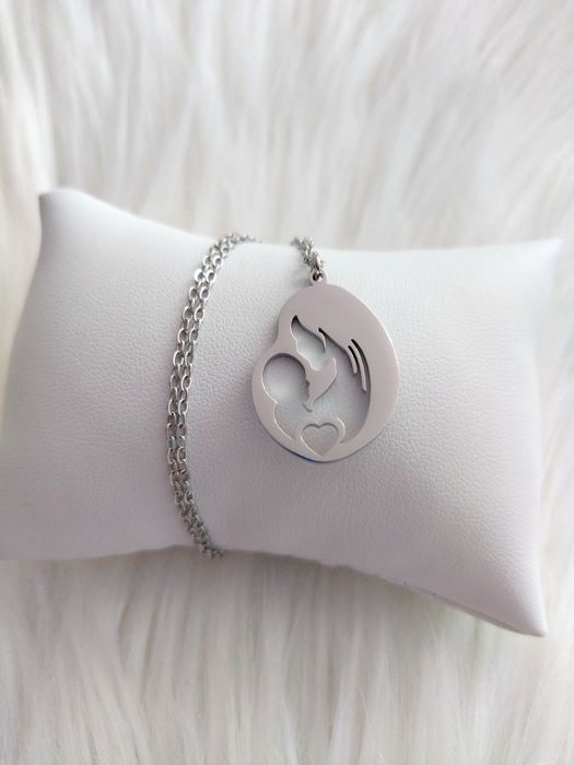 Naszyjnik stal Dzień Mamy