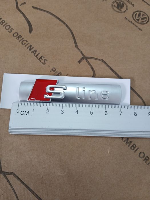 Емблема на крило Audi S-line A3 A4 A5 A6 A7 A8 Q3 Q5 Q7 Q8