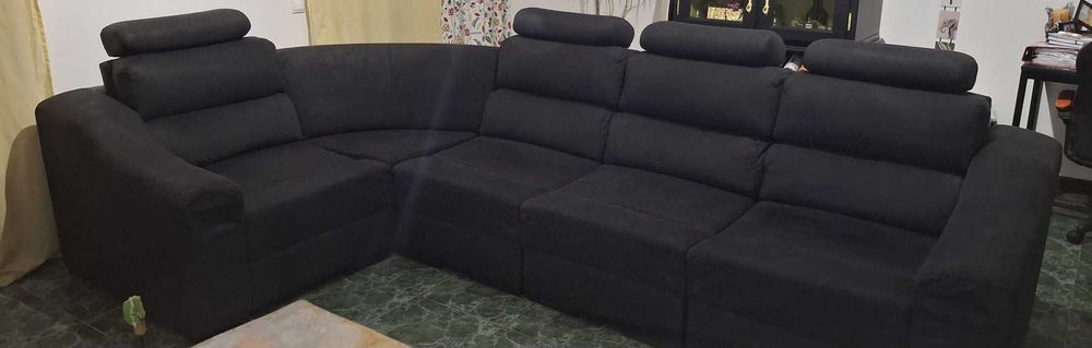 Sofá de canto 5 lugares