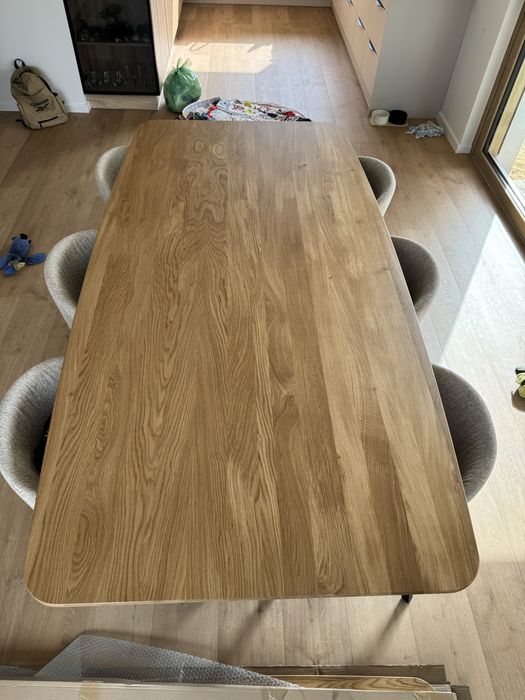 Blat dębowy lity 100x200