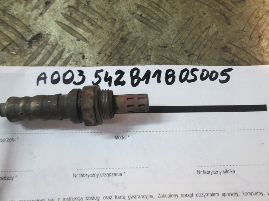 sonda lambda mercedes a-klasa ii w169 04- a0035428118