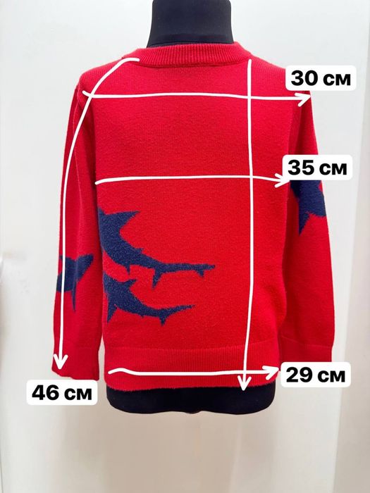 Продам плотный хлопковый свитер GAP 100 см