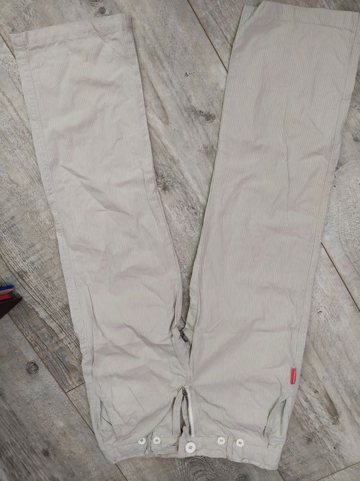 Eleganckie spodnie chłopięce r. 146 chinosy jak nowe