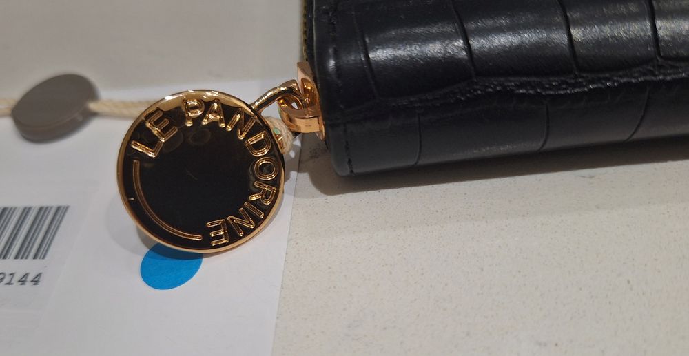 La Pandorine portfel czarny duży