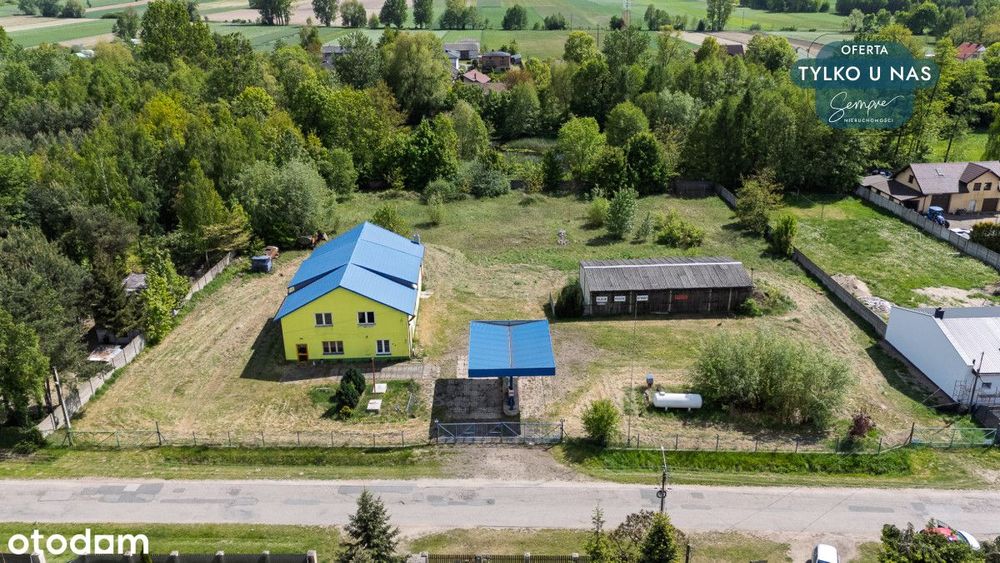 Stacja paliw na sprzedaż z dużą działką