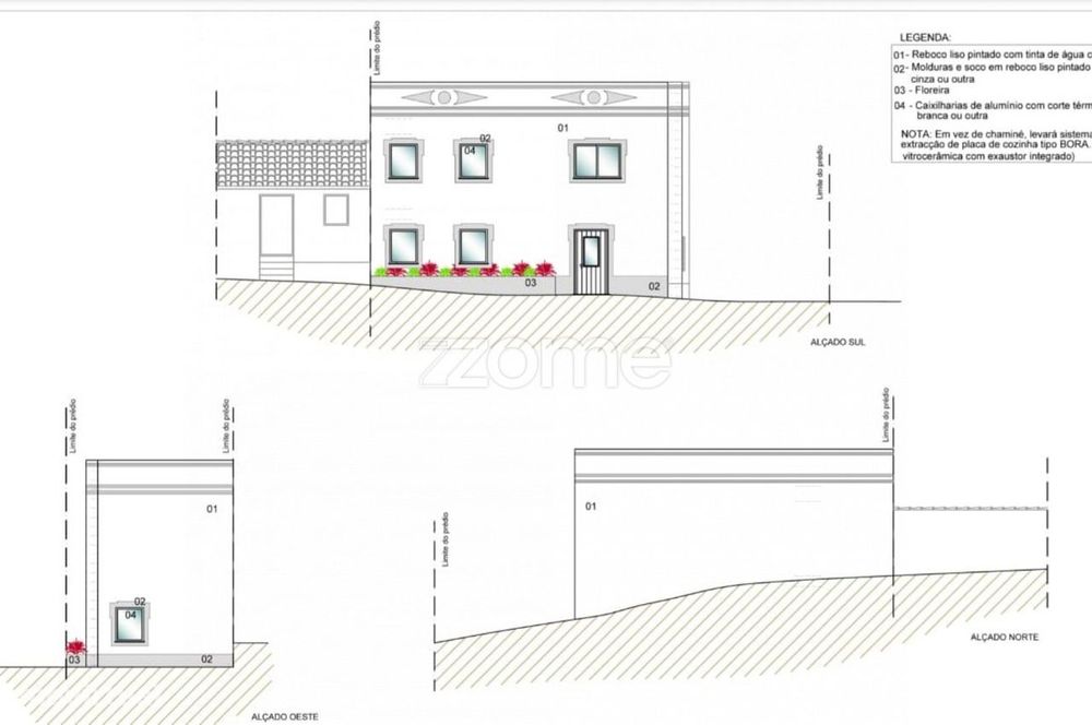 Moradia Térrea para recuperar com 69m2 em Messines de Baixo
