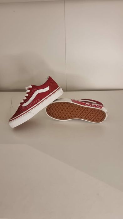 Vans Old Skool clássico vermelho