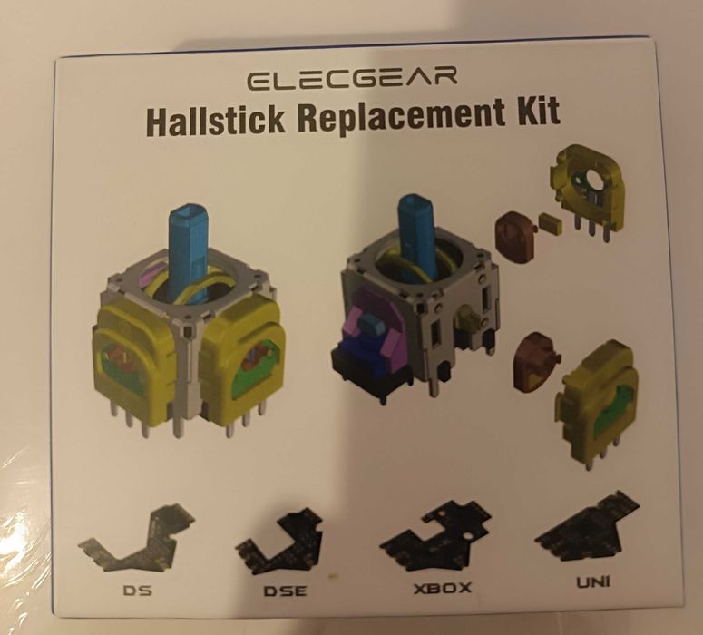 kit de substituição ElecGear Hallstick para comandos (Xbox)