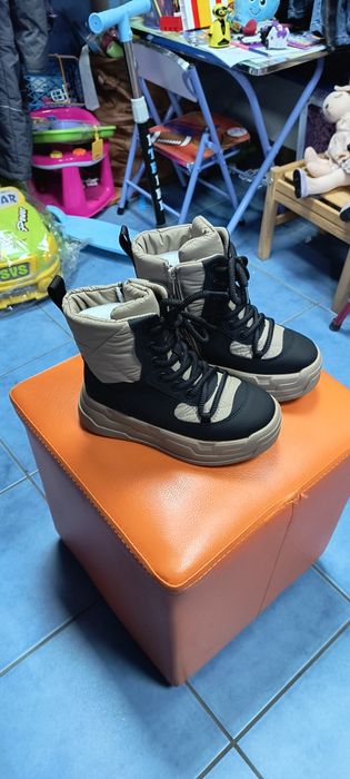 Акція! Зимові дитячі черевики Paliament. 32-37 . дитяче взуття тепле