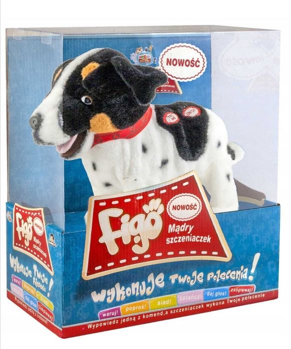 Piesek interaktywny dla dzieci piesek Figo