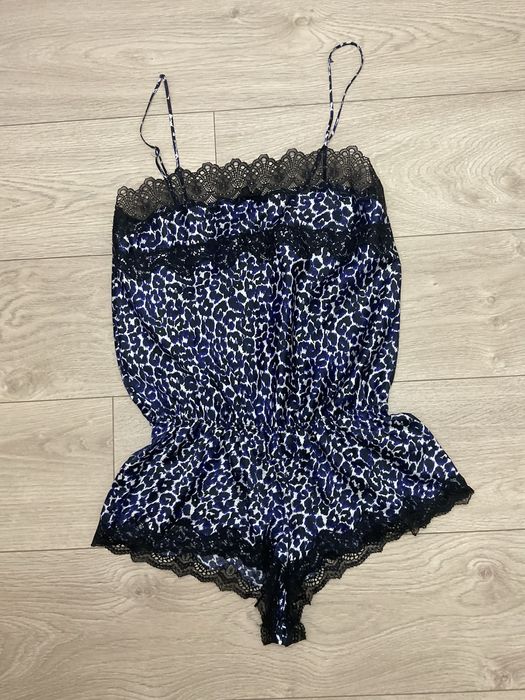 Victoria’s Secret piżama S damska panterka na ramiączkach kombinezon