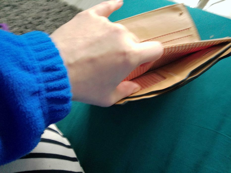 Portfel skóra eko sygnowany Love's wizerunek piesków