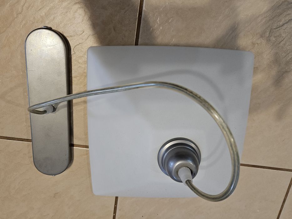 Lampa wisząca biała