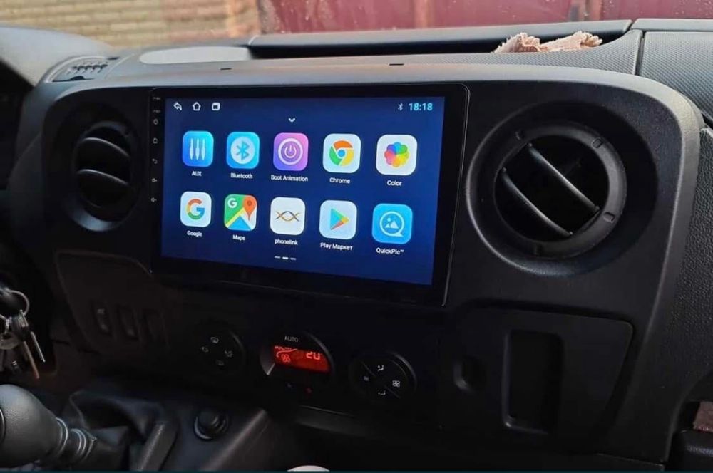 Штатна Android магнітола Renault Master Nissan NV400 Opel Movano