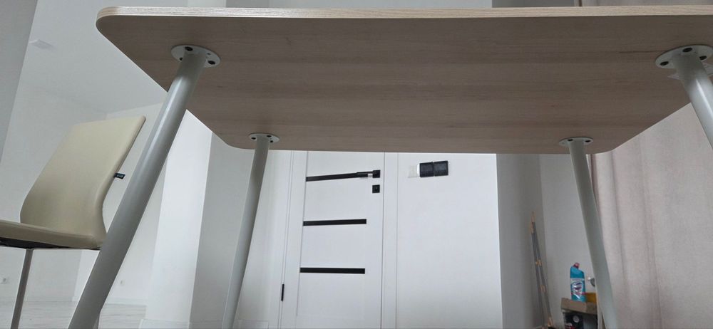 Стіл + 6 стільців + тумбочка | комплект меблів