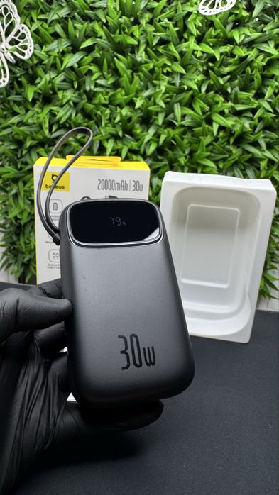 Павербанк Базеус Qpow2 20000 mAh 30w павер для айфон повербанк павер