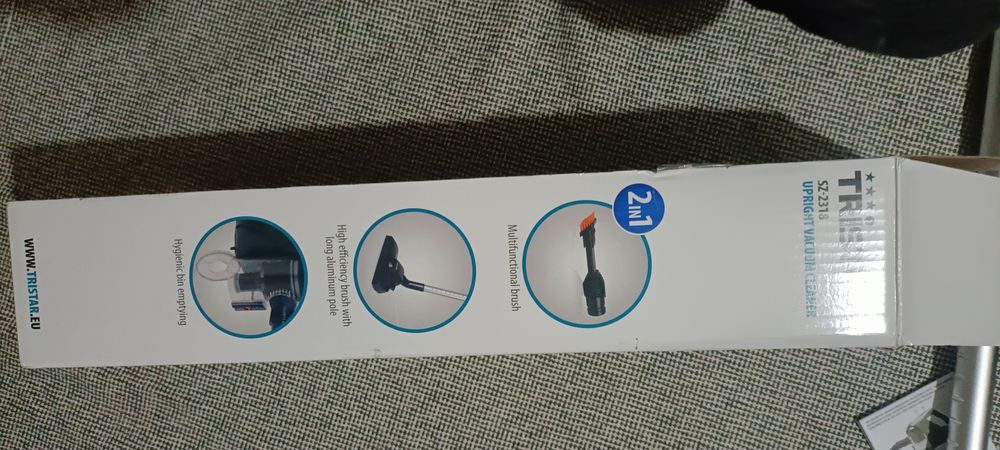 Aspirador Tristar , tirado da caixa só para experimentar.