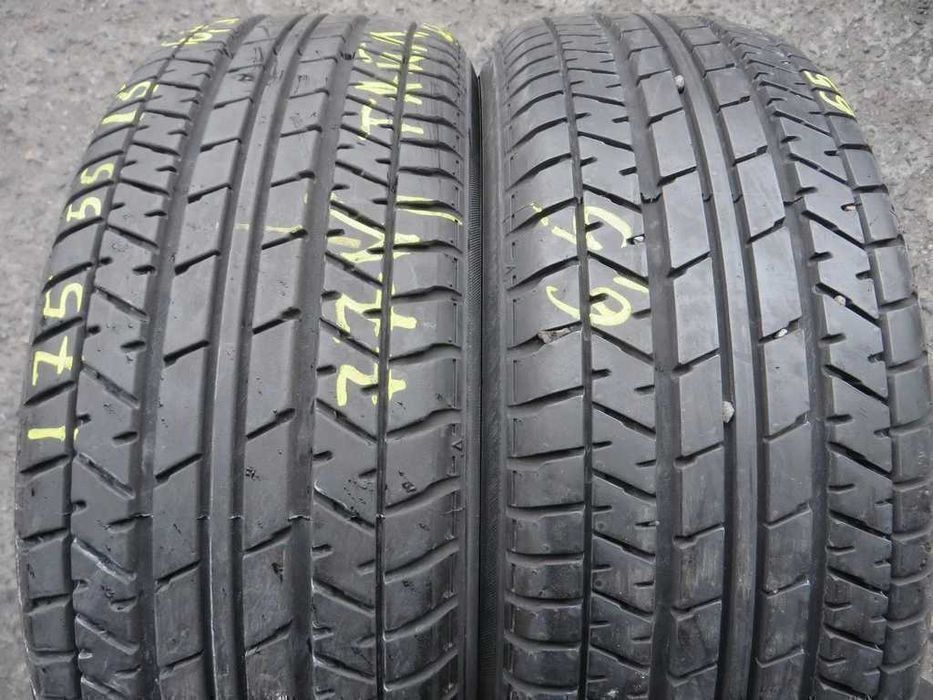 175/55 R15 77V Yokohama BlueEarthA34 літо 2 штуки шини б/у