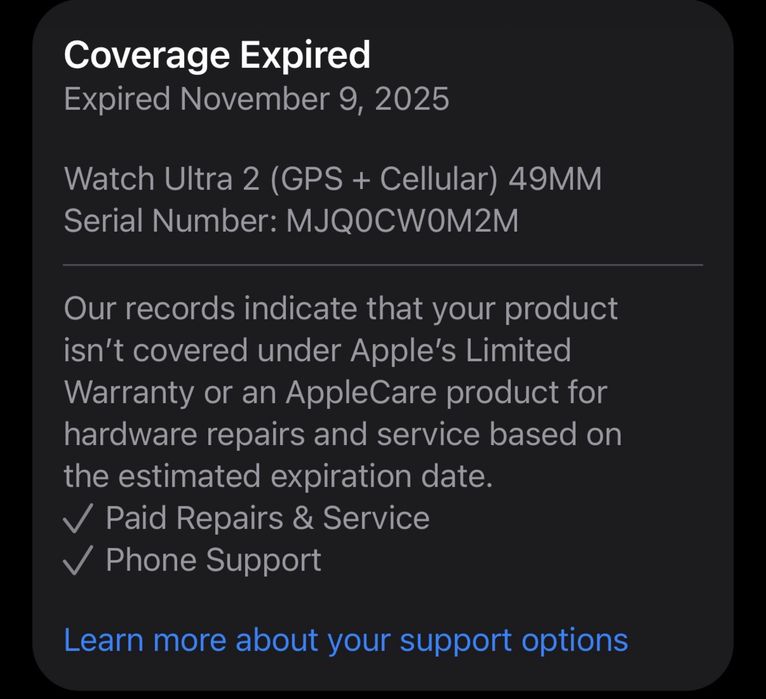 Zegarek Apple watch ultra 2
