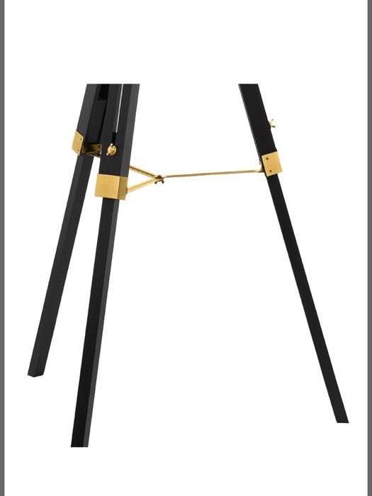 Candeeiro de Pé EGLO COVALEDA Preto/Dourado