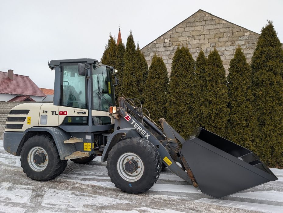 Ładowarka przegubowa TEREX TL 80, 2016 rok! Tylko 3800 mth od nowości!