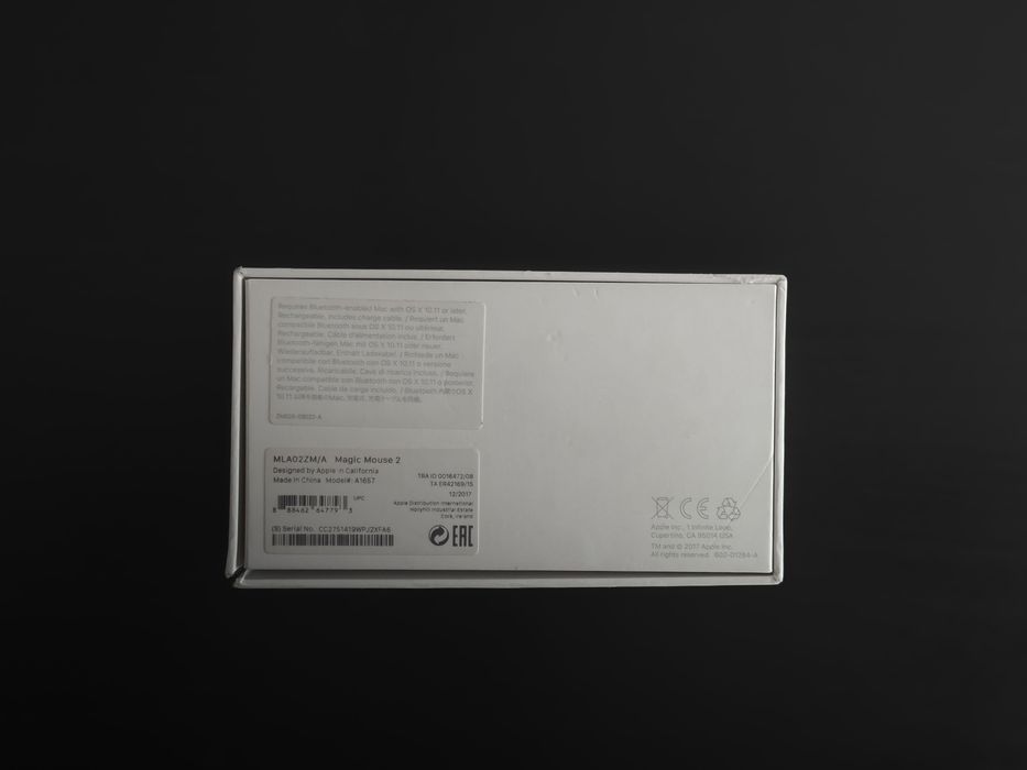 Rato Apple Magic Mouse - Com caixa