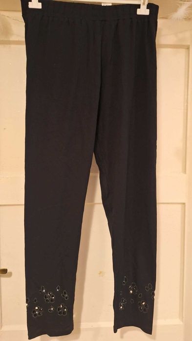 Świetne legginsy wawa koniczynki