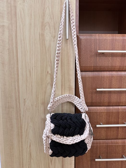 В’язана сумка ручної роботи | handmade | легка та стильна