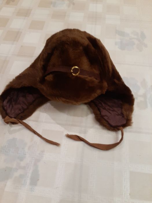 Шапка детская из натурального меха новая р 52