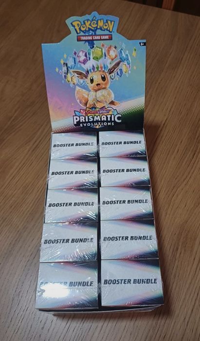 Pokemon Prismatic Evolutions Booster Bundle