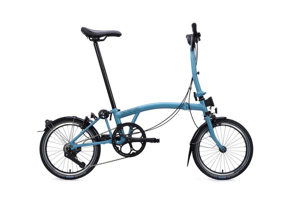 Rower składany Brompton C-Line 4s Cloud Metallic