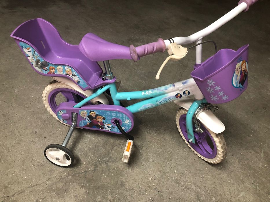 Bicicleta de criança frozen