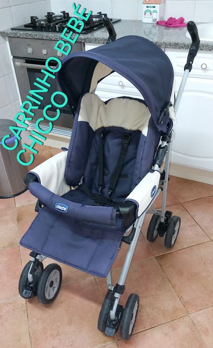 CARRINHO BEBÉ da CHICCO em BOM ESTADO,MATERIAL Não enferruja . Casa,Passeio,Segurança,Quarto,