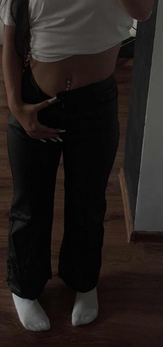 Spodnie skórzane rozmiar 34