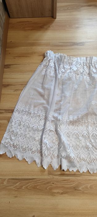 Firanka biała kuchenna 160×80