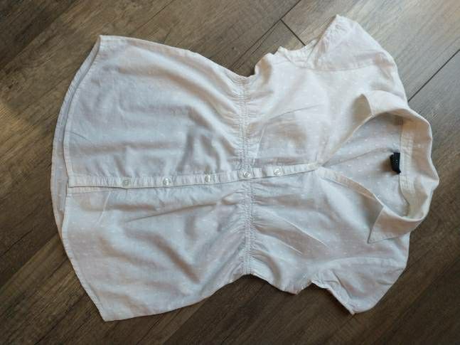 Koszula biała elegancka wizytowa rozmiar 158