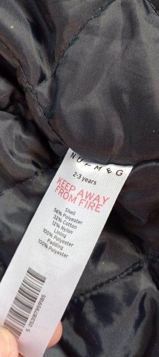 Ciepła zimowa kurtka dla 2 latka roz 98