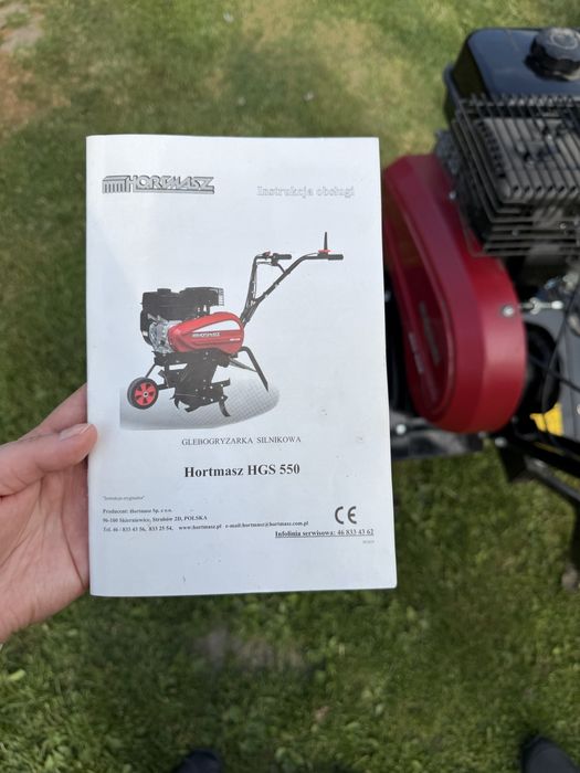 Glebogryzarka silnikowa Hortmasz HGS550