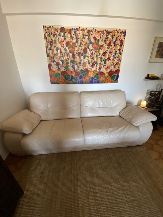 Sofá DIVANI DIVANI, pele verdadeira