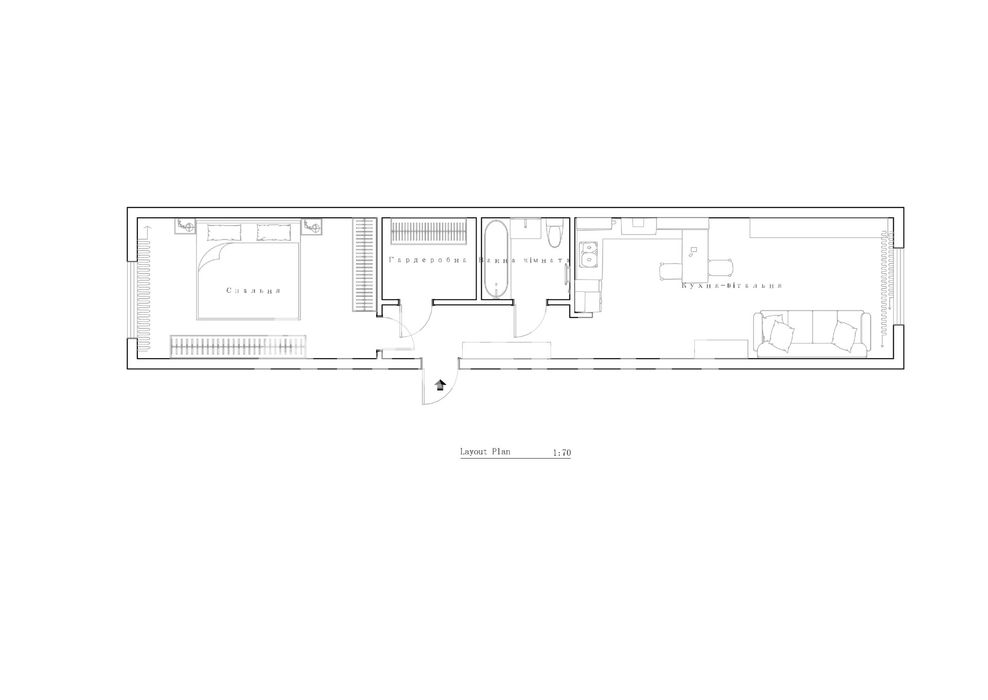 Квартира у Ріел Сіті — ВИГІДНЕ житло з майже готовим ремонтом