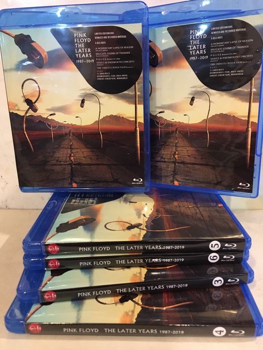 BLU-RAY / Pink Floyd - The Later Years 1987-2019/2019/БП/6 x Blu