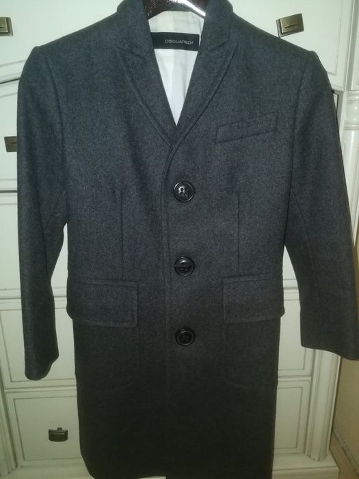 Пальто Dsquared2 . Оригинал , Италия , размер s , шерсть .