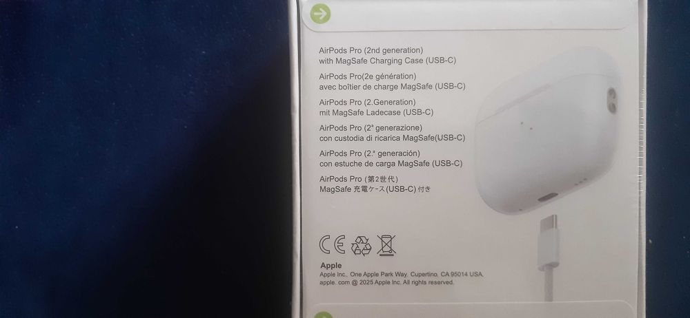 Słuchawki  Apple 2 Nowe