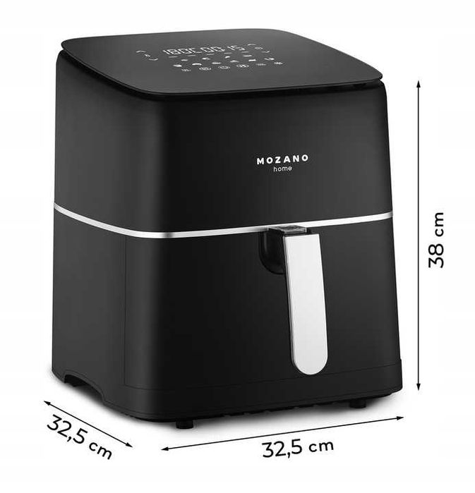 MOCNA XXL Frytkownica beztłuszczowa frytownica separator 1700W DUŻA 8L