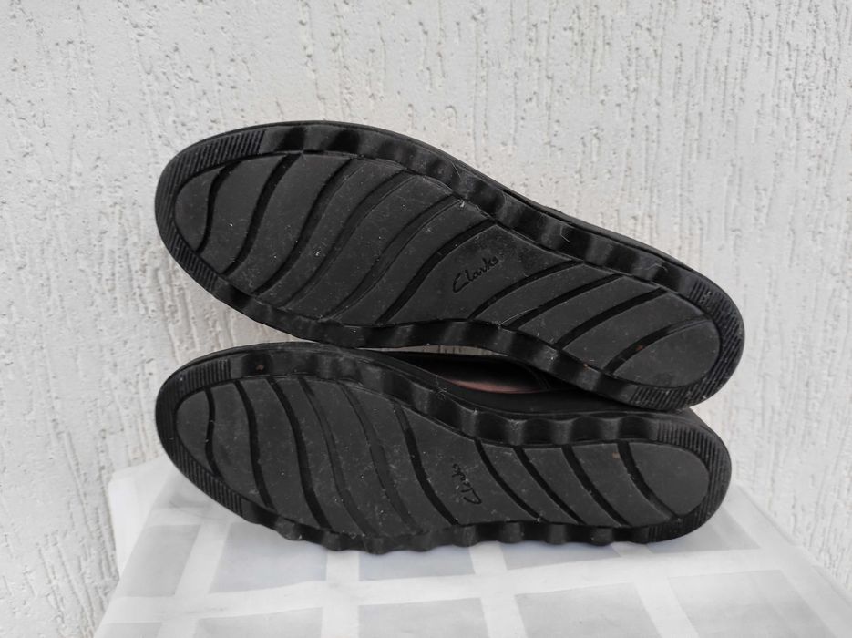 Туфли кожанние суперлегкие Clarks collection р.39