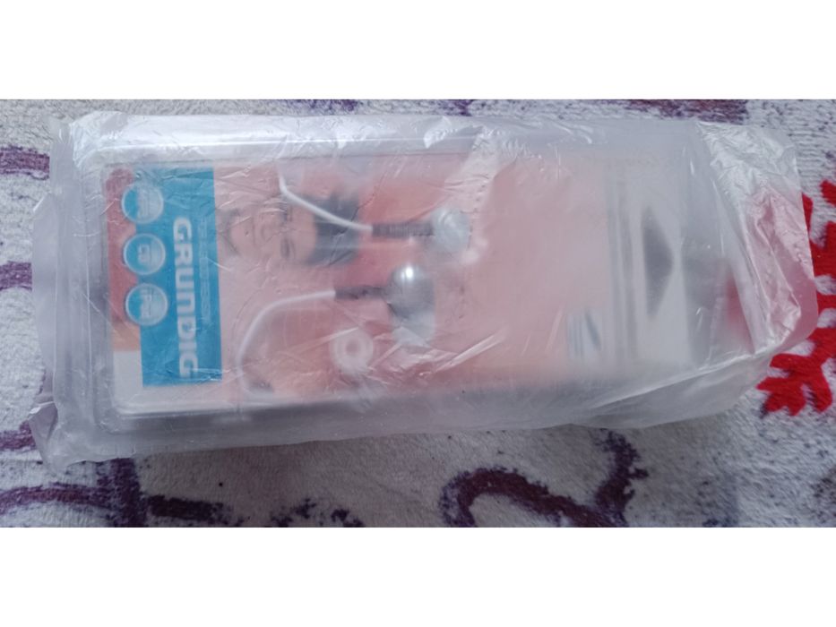 Nowe Słuchawki Douszne Stereo Grundig