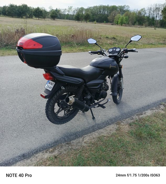Junak 901 z kufrem
