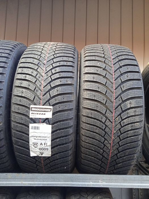 Opony Zimowe 225/60R18 Bridgestone Blizzak Spike Komplet Jasło Montaż