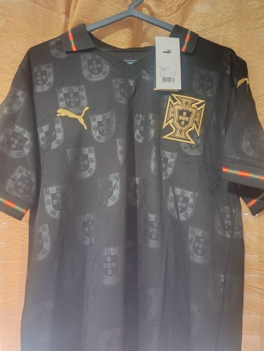 T-shirt Portugal Preta